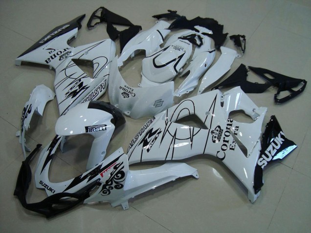 Branco Corona Carenagem GSXR 1000 K9 2009-2016