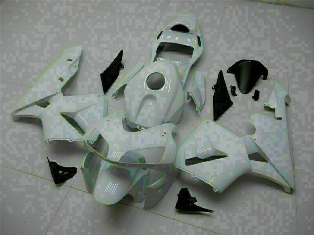Branco Kit Carenagem CBR 600RR 2003-2004 Branco Kit Carenagem CBR 600RR 2003-2004