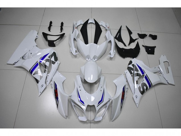 Branco Kit Carenagem GSXR 1000 2017-2023 Branco Kit Carenagem GSXR 1000 2017-2023
