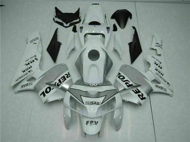 Branco Kits Carenagem CBR 600RR 2005-2006 Branco Kits Carenagem CBR 600RR 2005-2006