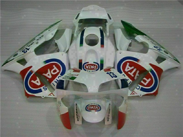 Branco Kits Completo Carenagem CBR 600RR 2003-2004 Branco Kits Completo Carenagem CBR 600RR 2003-2004