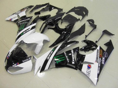 Branco Monster Carenagem ZX6R 2009-2012