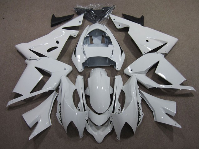 Branco Ninja Carenagem ZX10R 2003-2005 Branco Ninja Carenagem ZX10R 2003-2005