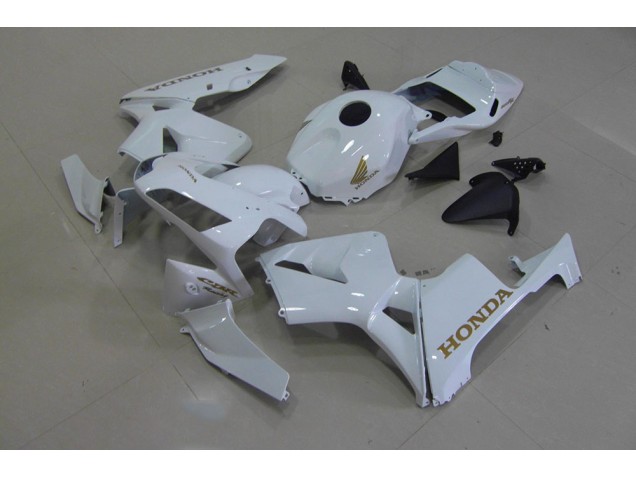 Branco Ouro Carenagem CBR 600RR 2003-2004 Branco Ouro Carenagem CBR 600RR 2003-2004