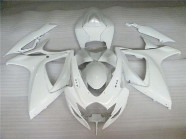 Branco Pérola Carenagem GSXR 600 / 750 K6 2006-2007