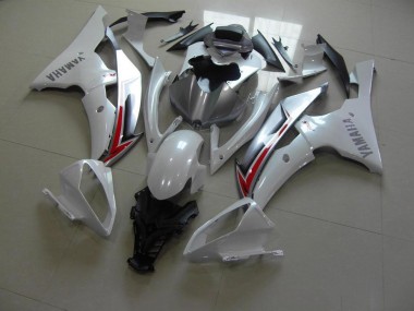 Branco Pérola Prata Carenagem R6 2008-2016