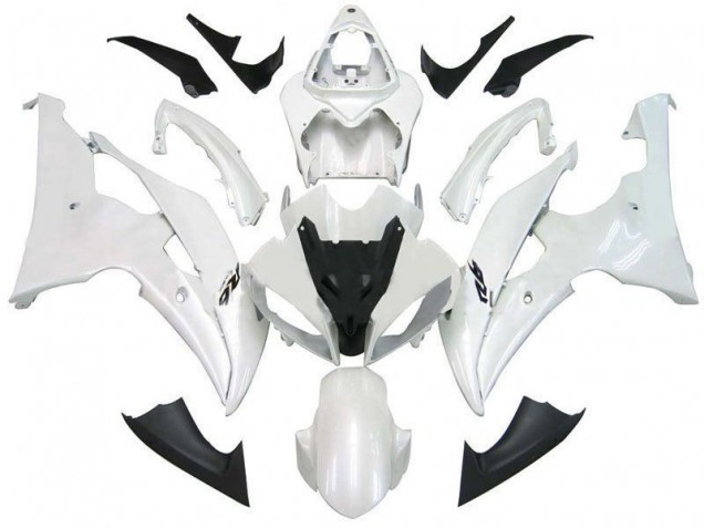 Branco Pérola R6 Carenagem R6 2008-2016 Branco Pérola R6 Carenagem R6 2008-2016