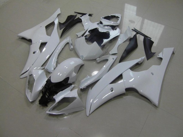 Branco Pérola Sem Decalques Carenagem R6 2008-2016 Branco Pérola Sem Decalques Carenagem R6 2008-2016
