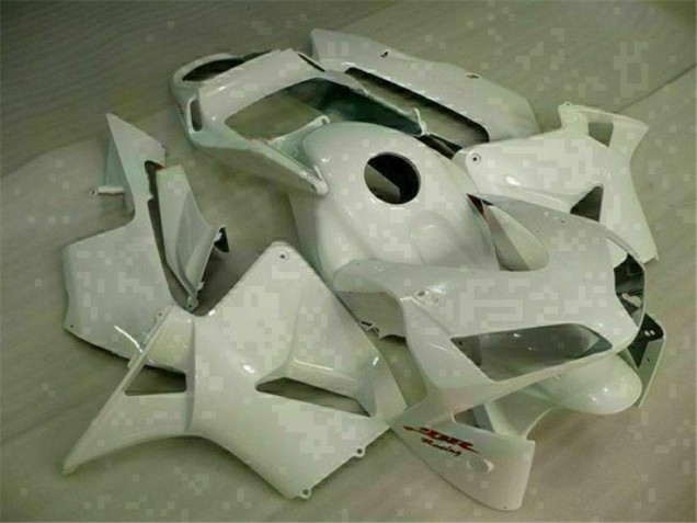 Branco Plástico CBR 600RR 2003-2004 Branco Plástico CBR 600RR 2003-2004