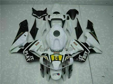 Branco Playboy 14 Carenagem CBR 600RR 2005-2006