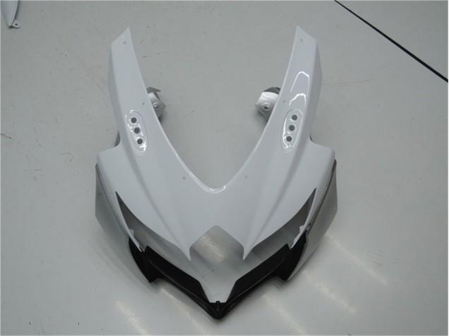 Branco Prata Azul Carenagem GSXR 600 / 750 K8 2008-2010