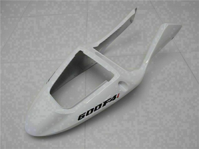 Branco Prata Carenagem CBR 600 F4i 2001-2003 Branco Prata Carenagem CBR 600 F4i 2001-2003