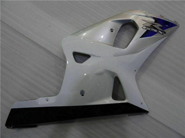 Branco Prata Carenagem GSXR 600 / 750 K1 K2 K3 2001-2003