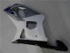 Branco Prata Carenagem GSXR 600 / 750 K1 K2 K3 2001-2003