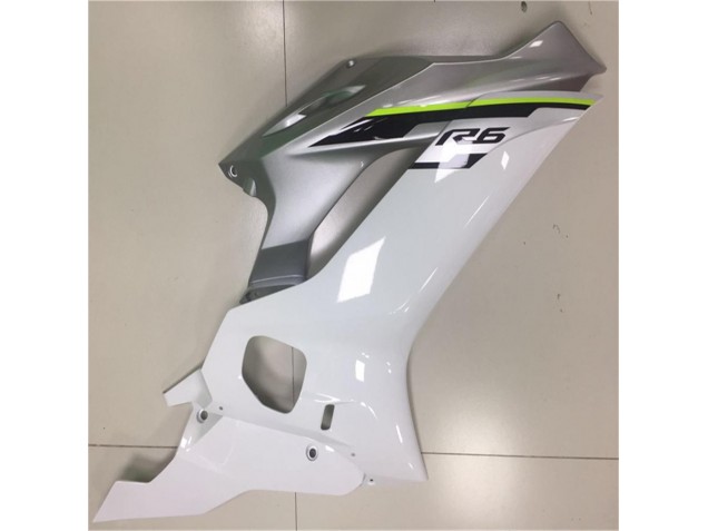 Branco Prata Carenagem R6 2017-2023