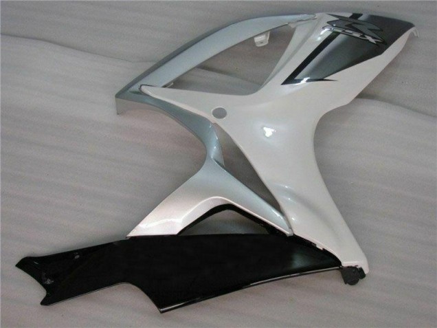 Branco Prata Carroçaria GSXR 600 / 750 K6 2006-2007 Branco Prata Carroçaria GSXR 600 / 750 K6 2006-2007