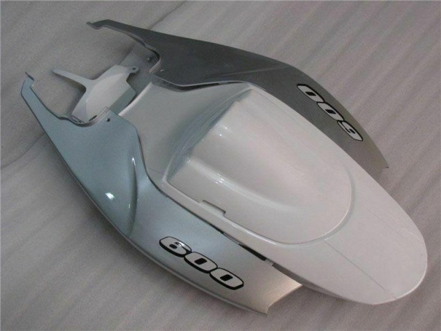 Branco Prata Carroçaria GSXR 600 / 750 K6 2006-2007 Branco Prata Carroçaria GSXR 600 / 750 K6 2006-2007