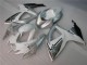 Branco Prata Kits Carenagem GSXR 600 / 750 K6 2006-2007 Branco Prata Kits Carenagem GSXR 600 / 750 K6 2006-2007