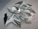 Branco Prata Kits Carenagem GSXR 600 / 750 K6 2006-2007 Branco Prata Kits Carenagem GSXR 600 / 750 K6 2006-2007