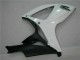 Branco Prata Plástico GSXR 600 / 750 K6 2006-2007