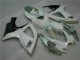 Branco Prata Plásticos GSXR 600 / 750 K6 2006-2007 Branco Prata Plásticos GSXR 600 / 750 K6 2006-2007