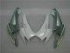 Branco Prata Plásticos GSXR 600 / 750 K6 2006-2007 Branco Prata Plásticos GSXR 600 / 750 K6 2006-2007