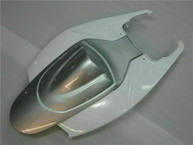 Branco Prata Plásticos GSXR 600 / 750 K6 2006-2007 Branco Prata Plásticos GSXR 600 / 750 K6 2006-2007