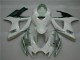 Branco Prata Plásticos GSXR 600 / 750 K6 2006-2007 Branco Prata Plásticos GSXR 600 / 750 K6 2006-2007