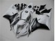 Branco Prata Preto Carenagem CBR 600RR 2009-2012