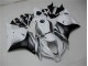 Branco Prata Preto Carenagem CBR 600RR 2009-2012