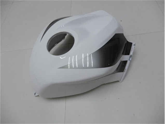 Branco Prata Preto Carenagem CBR 600RR 2009-2012