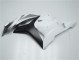 Branco Prata Preto Carenagem CBR 600RR 2009-2012