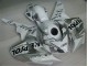 Branco Prata Preto Repsol Plástico CBR 1000RR 2004-2005 Branco Prata Preto Repsol Plástico CBR 1000RR 2004-2005