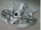 Branco Prata Preto Repsol Plástico CBR 1000RR 2004-2005 Branco Prata Preto Repsol Plástico CBR 1000RR 2004-2005