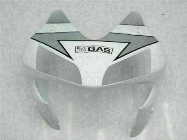 Branco Prata Repsol Carenagem CBR 600RR 2003-2004 Branco Prata Repsol Carenagem CBR 600RR 2003-2004