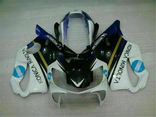 Branco Preto Abs Kits Carenagem CBR 600 F4i 2004-2007 Branco Preto Abs Kits Carenagem CBR 600 F4i 2004-2007