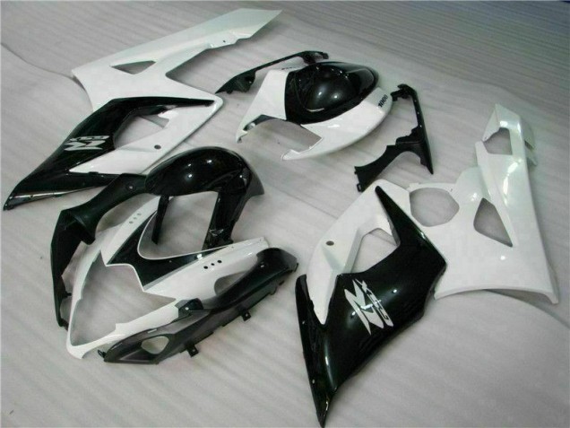 Branco Preto Abs Kits Carenagem GSXR 1000 K5 2005-2006 Branco Preto Abs Kits Carenagem GSXR 1000 K5 2005-2006