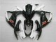 Branco Preto Abs Kits Carenagem GSXR 600 / 750 K6 2006-2007 Branco Preto Abs Kits Carenagem GSXR 600 / 750 K6 2006-2007