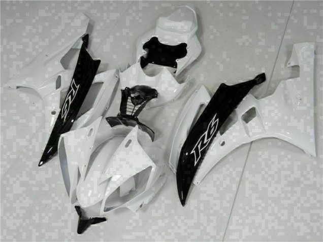 Branco Preto Abs Kits Carenagem R6 2006-2007 Branco Preto Abs Kits Carenagem R6 2006-2007