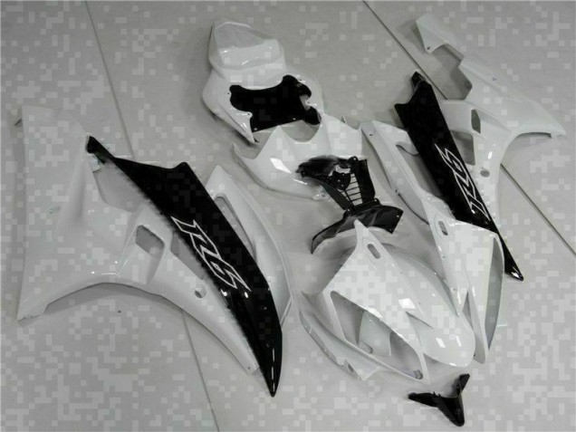 Branco Preto Abs Kits Carenagem R6 2006-2007 Branco Preto Abs Kits Carenagem R6 2006-2007