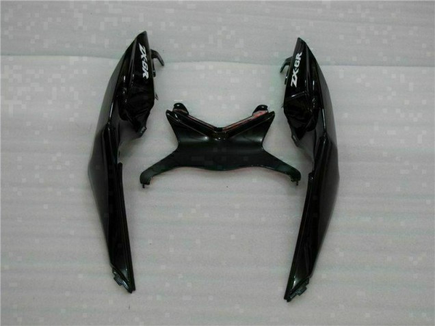 Branco Preto Abs Kits Carenagem ZX6R 2009-2012 Branco Preto Abs Kits Carenagem ZX6R 2009-2012