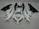Branco Preto Abs Kits Carenagem ZX6R 2009-2012 Branco Preto Abs Kits Carenagem ZX6R 2009-2012