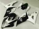 Branco Preto Abs Kits Completos Carenagem GSXR 1000 K5 2005-2006