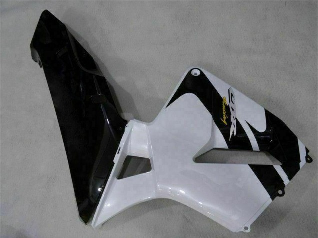 Branco Preto Abs Plástico CBR 600RR 2005-2006 Branco Preto Abs Plástico CBR 600RR 2005-2006