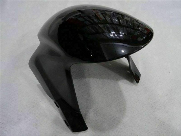 Branco Preto Abs Plástico CBR 600RR 2005-2006 Branco Preto Abs Plástico CBR 600RR 2005-2006