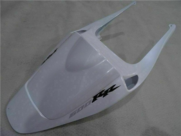 Branco Preto Abs Plástico CBR 600RR 2005-2006 Branco Preto Abs Plástico CBR 600RR 2005-2006