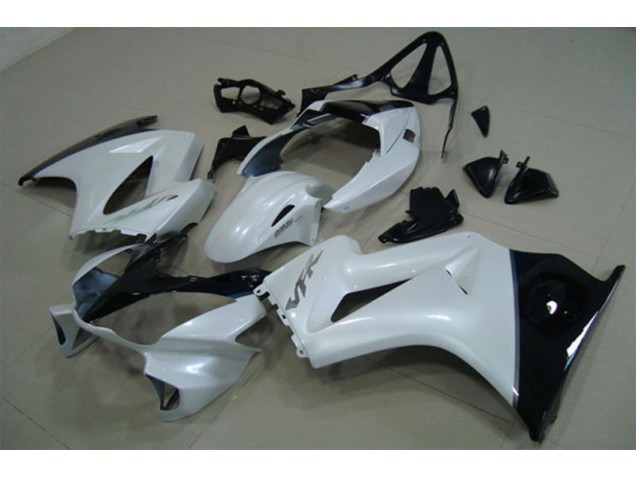Branco Preto Abs Plástico VFR 800 2002-2013 Branco Preto Abs Plástico VFR 800 2002-2013