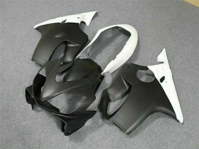 Branco Preto Abs Plásticos CBR 600 F4i 2004-2007 Branco Preto Abs Plásticos CBR 600 F4i 2004-2007