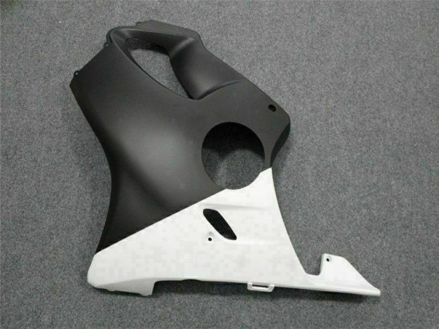 Branco Preto Abs Plásticos CBR 600 F4i 2004-2007 Branco Preto Abs Plásticos CBR 600 F4i 2004-2007