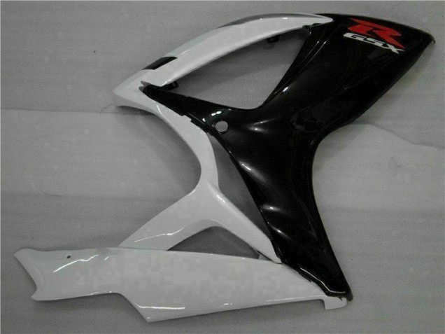 Branco Preto Abs Plásticos GSXR 600 / 750 K6 2006-2007